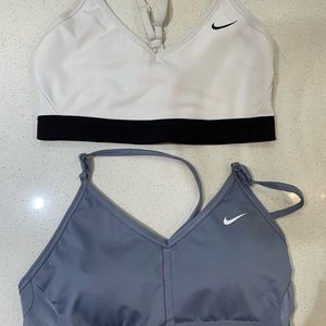 Set of 2 Nike Sports Bras Size Medium